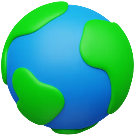 Earth  3D Icon