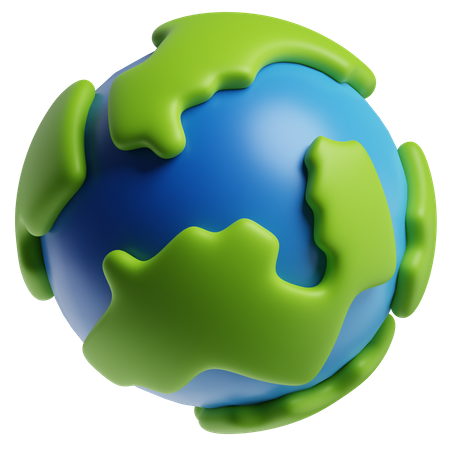 Earth  3D Icon