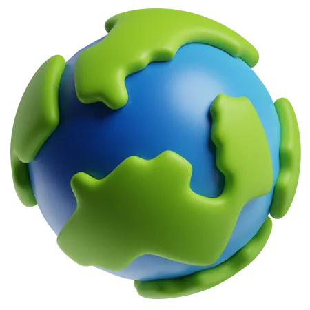 Earth  3D Icon