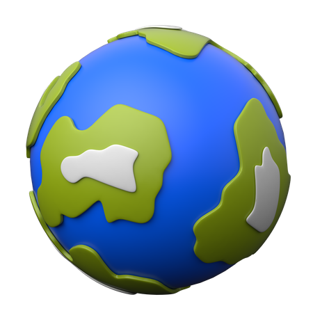 Earth  3D Icon