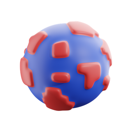 Earth  3D Icon