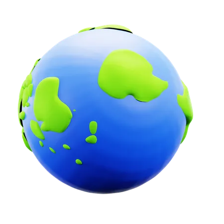 Earth  3D Icon