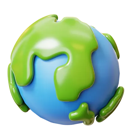 Earth  3D Icon