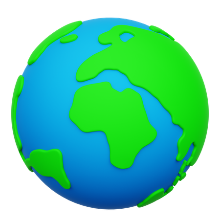 Earth  3D Icon