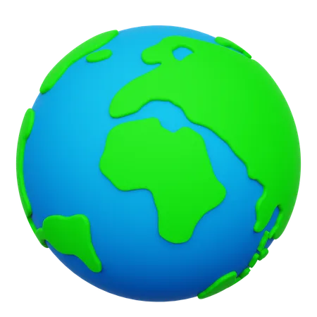 Earth  3D Icon