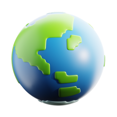 Earth  3D Icon