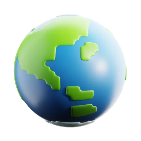 Earth  3D Icon