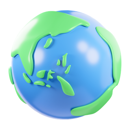 Earth  3D Icon