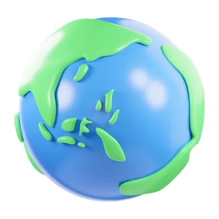 Earth  3D Icon