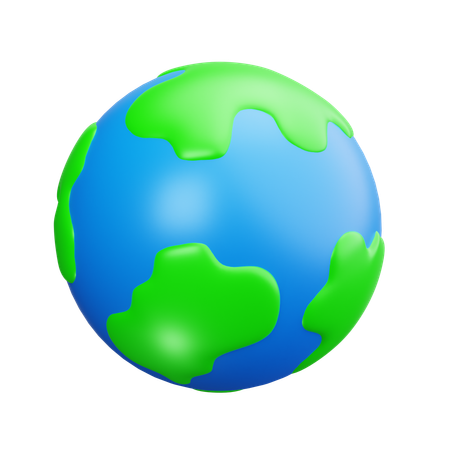 Earth  3D Icon