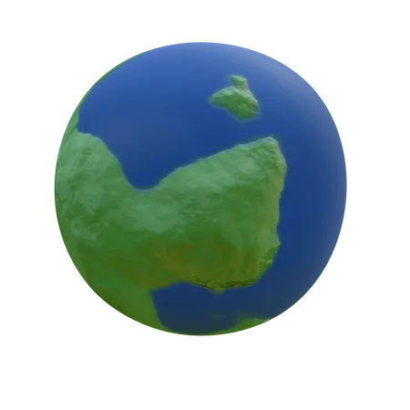 Earth  3D Icon