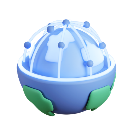 Earth  3D Icon