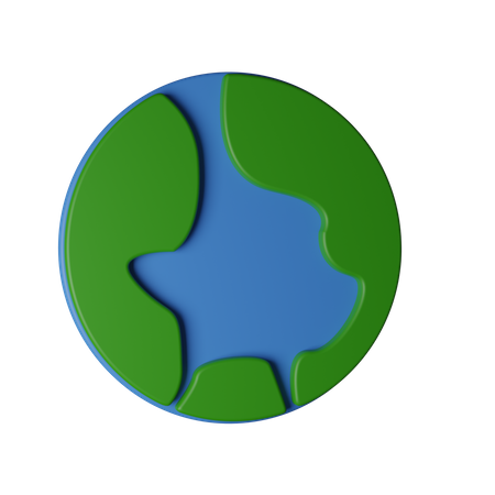 Earth  3D Icon