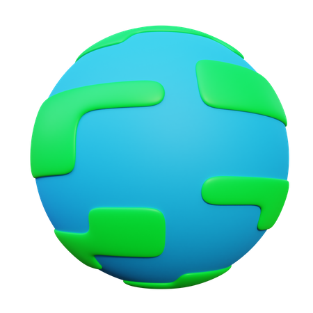 Earth  3D Icon