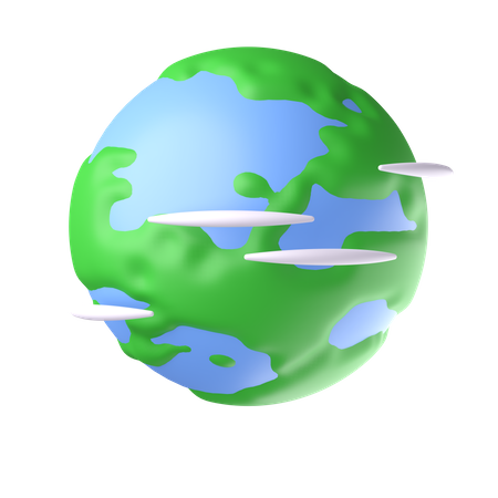 Earth  3D Icon