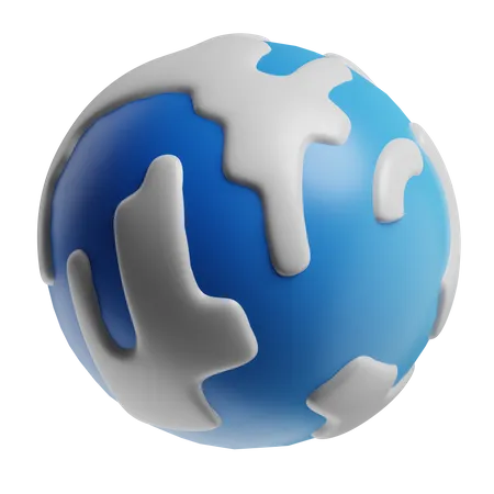 Earth  3D Icon