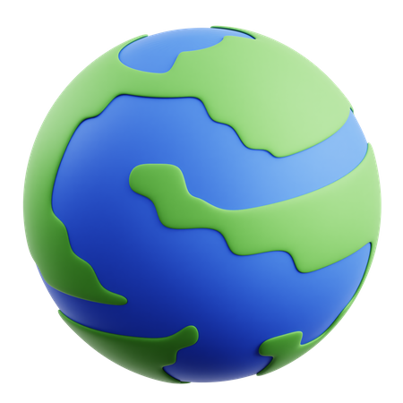 Earth  3D Icon