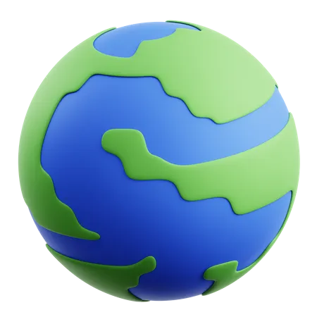 Earth  3D Icon