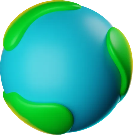 Earth  3D Icon