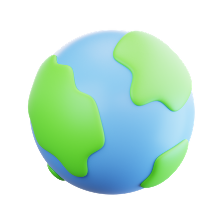 Earth  3D Icon