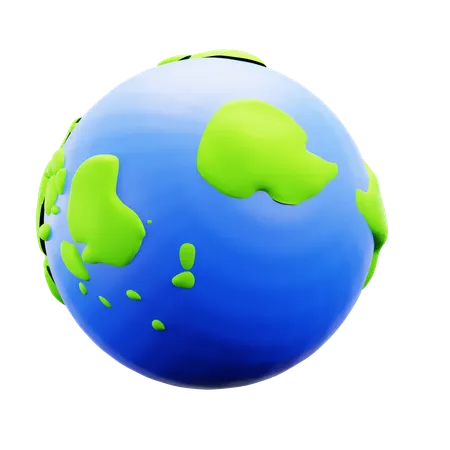 Earth  3D Icon