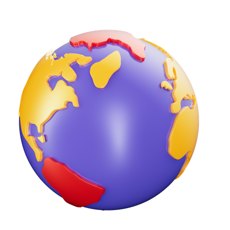 Earth  3D Icon