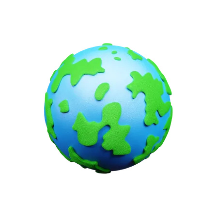 Earth  3D Icon