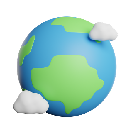 Earth  3D Icon