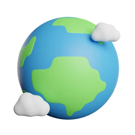 Earth  3D Icon