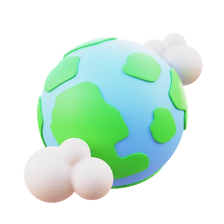 Earth  3D Icon