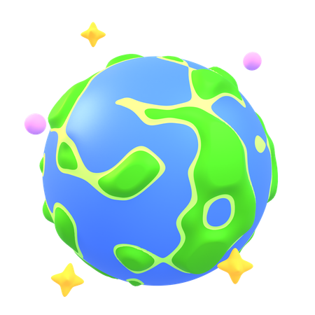 Earth  3D Icon