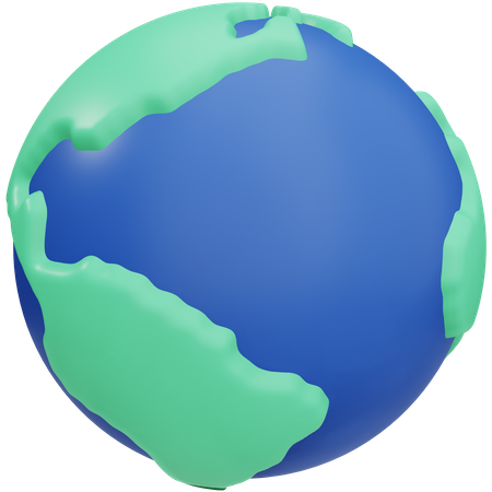 Earth  3D Icon