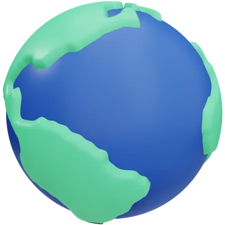 Earth  3D Icon