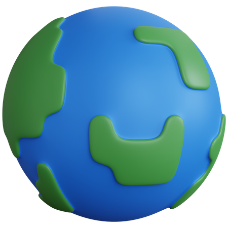 Earth  3D Icon