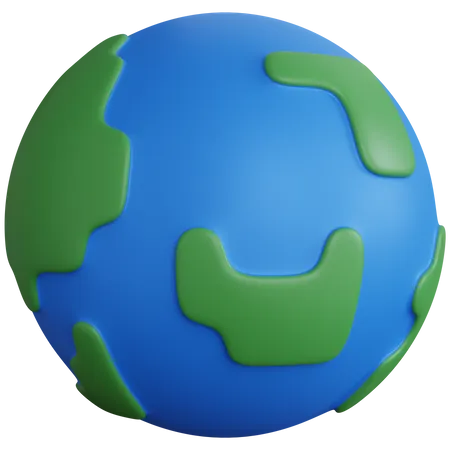 Earth  3D Icon