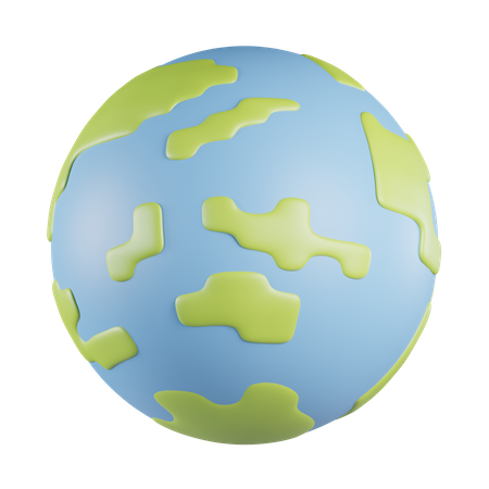 Earth  3D Icon