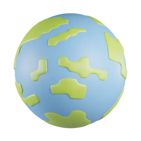 Earth  3D Icon