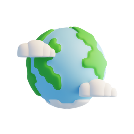 Earth  3D Icon