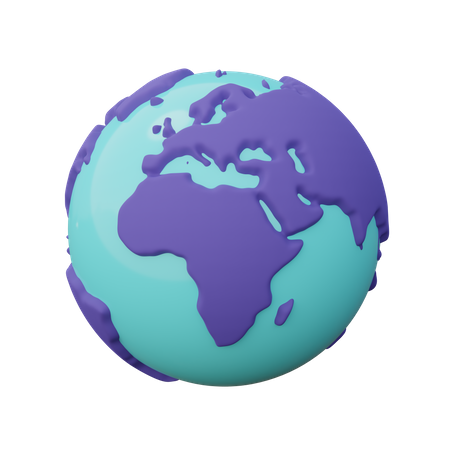 Earth  3D Icon