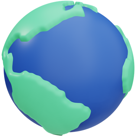 Earth  3D Icon
