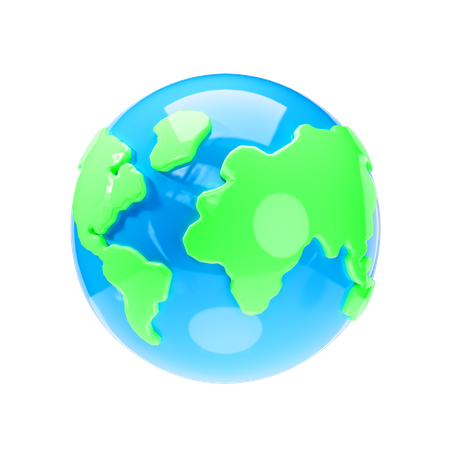 Earth  3D Icon