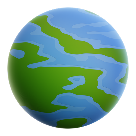 EARTH  3D Icon