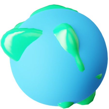Earth  3D Icon