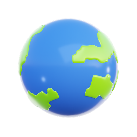 Earth  3D Icon