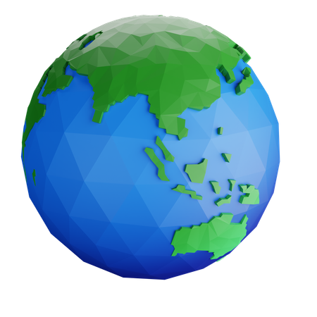 Earth  3D Illustration