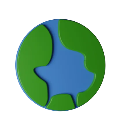 Earth  3D Icon