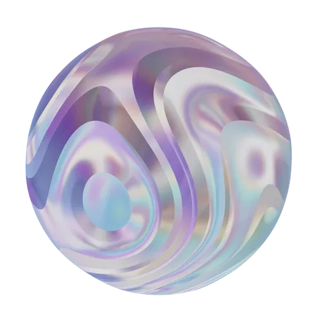 Earth Abstract Object  3D Icon