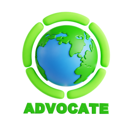 Earth Advocate  3D Icon