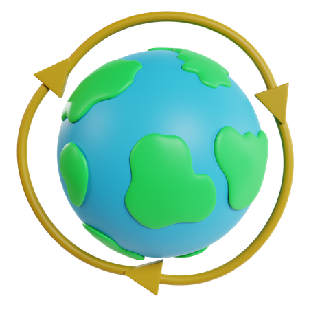 Earth And Ecology A Global Perspective  3D Icon