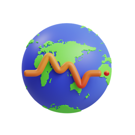 Earth Beat  3D Icon